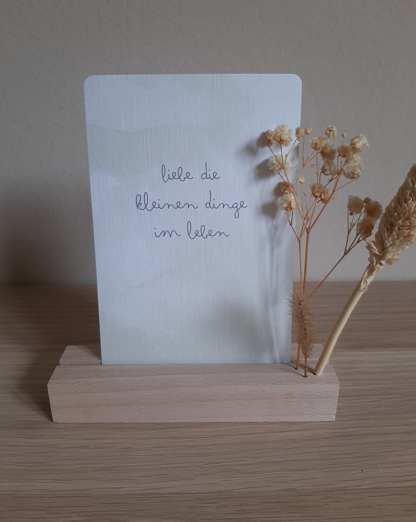 Postkarte - Kleine Dinge im Leben