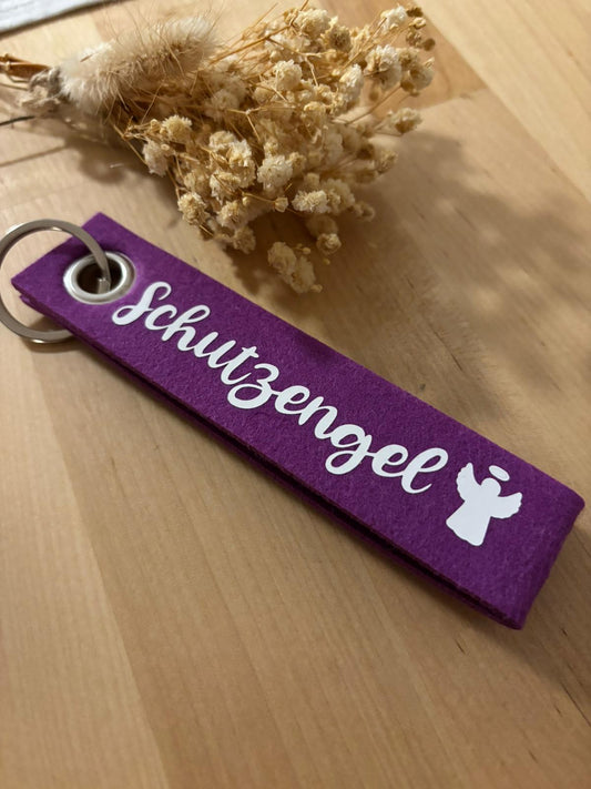 Schlüsselanhänger - Filz - Schutzengel 🤍